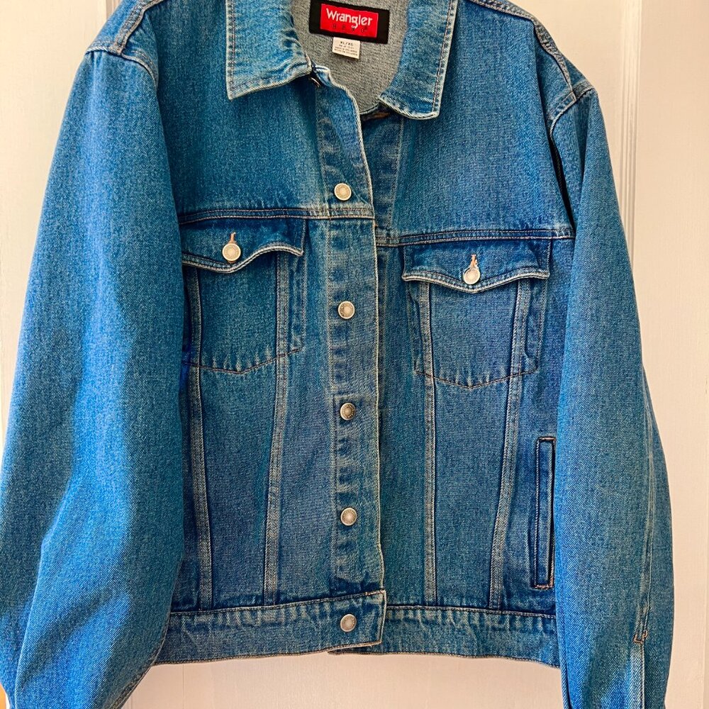 Vintage Wrangler HERO denim jacket (late 90s/early 2000s), XL